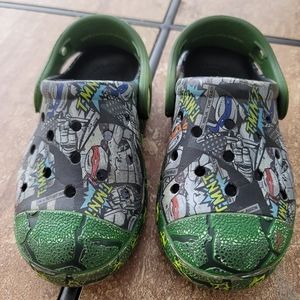Ninja Turtles Crocs comfortable kids footwear waterproof